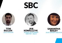 SBC strengthens commercial team in Malta and London SBC has further strengthened its sales team in Malta and London with three new additions in Jan Kowalczyk, Tom Bullen and Samantha Bailey.