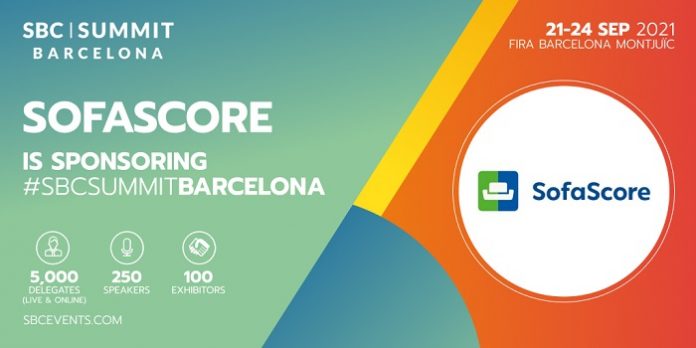 SofaScore is set to exhibit at a betting and gaming industry event for the first time when it takes part in next month’s SBC Summit Barcelona.