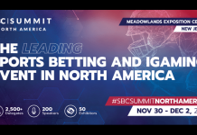U.S. and Canadian betting and igaming industry set to gather in NJ for SBC Summit North America This week’s SBC Summit North America is set to see executives from the biggest brands in sports betting and igaming gather in New Jersey to share their experiences of the growing markets in the U.S. and Canada, exchange ideas, and take a first look at the next generation of industry technology