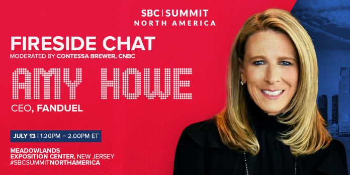 Amy Howe, the CEO of FanDuel, will discuss the current state of play and her vision for the future of mobile gaming during a special keynote session at July’s SBC Summit North America 2022