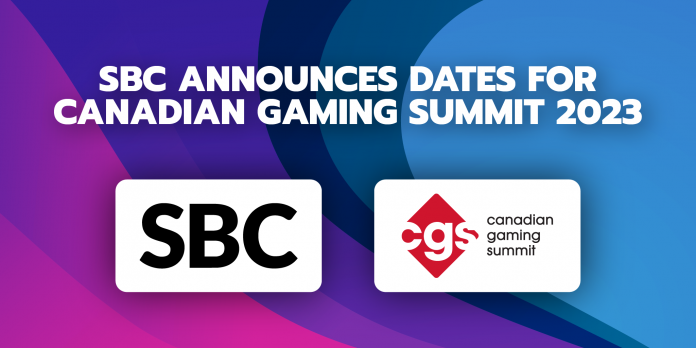 SBC mengumumkan tanggal untuk Canadian Gaming Summit 2023