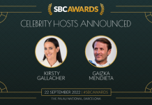 Gaizka Mendieta and Kirsty Gallacher to co-host SBC Awards 2022 in the majestic Palau National in Barcelona Former Valencia, Lazio, Barcelona and Middlesbrough star Gaizka Mendieta and leading news and sports broadcaster Kirsty Gallacher will host the ninth edition of the SBC Awards 2022 ceremony