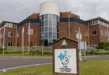 Commission stats show dominance of National Lottery in UK gambling National Lottery headquarters in Watford, England