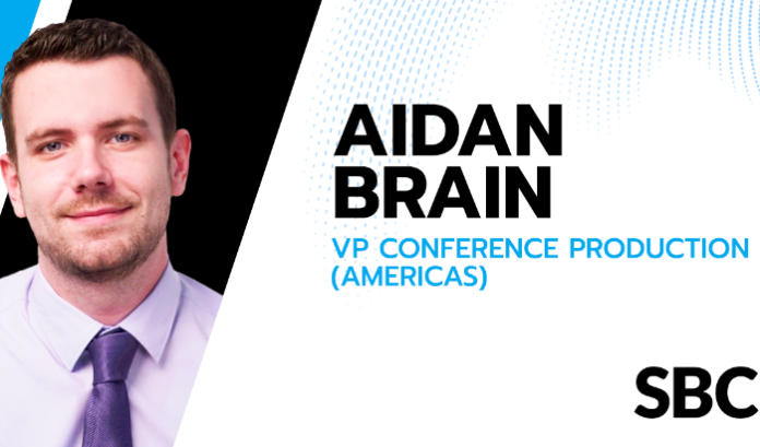 SBC appoints Aidan Brain as VP Conference Production for the Americas