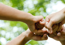 IGT receives upgraded CDP score for environmental efforts Fist bumps, representing IGT's latest environmental honour