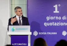 Lottomatica hails online growth in return to Milan