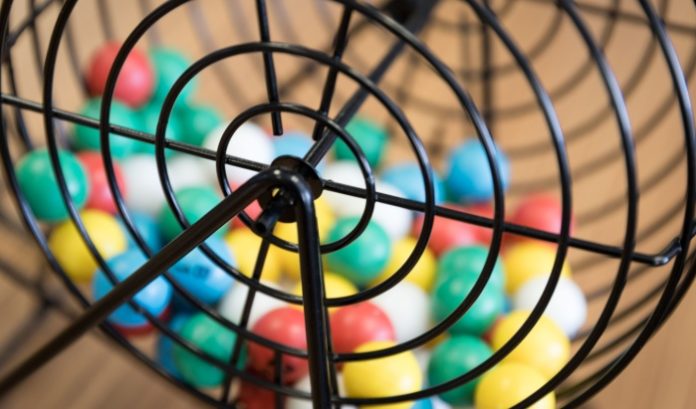 Raffle-draw-2-67ebcfcf3b900 A raffle wheel spinning, symbolising prize draws
