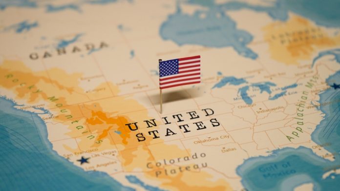 A map of the USA where Lotto.com CEO Tom Metzger expects further digital lottery growth