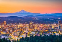 Oregon Governor signs lottery winner anonymity bill into law An image of the Portland Oregon skyline with Mount Hood in the background