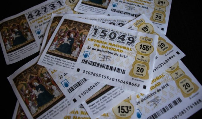 Spanish lottery tickets