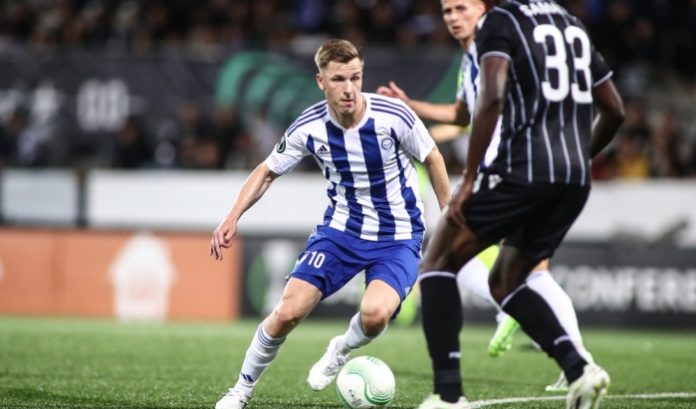 Finnish football game involving Helsinki FC