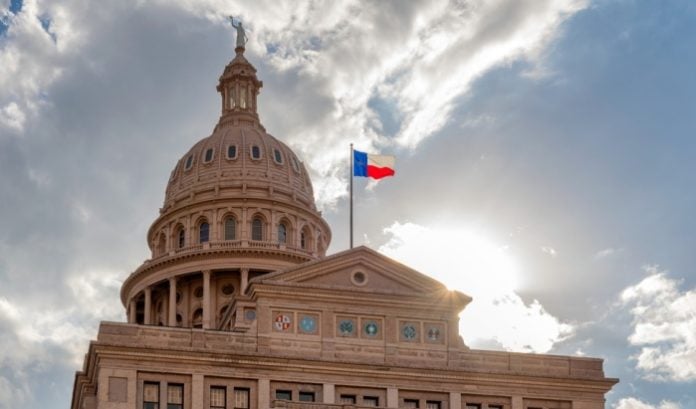 An image of the Texas state building