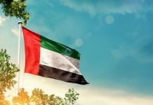 UAE sets up first-ever lottery retail shop UAE flag