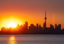 Ontario lottery making use of geolocation technology Skyline of Toronto, Ontario