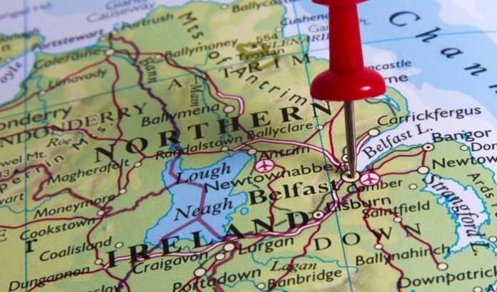 Northern-Ireland A map of Northern Ireland