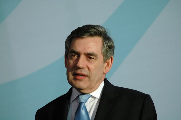 Gordon Brown Gordon Brown, UK Prime Minister from 2007 to 2010