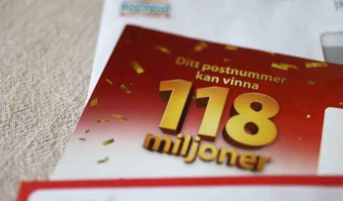 Swedish Postcode Association lottery tickets