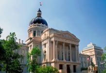 Indiana’s online lottery bill progresses but casino clauses left out for now Indianapolis Indiana State Capitol Buildin