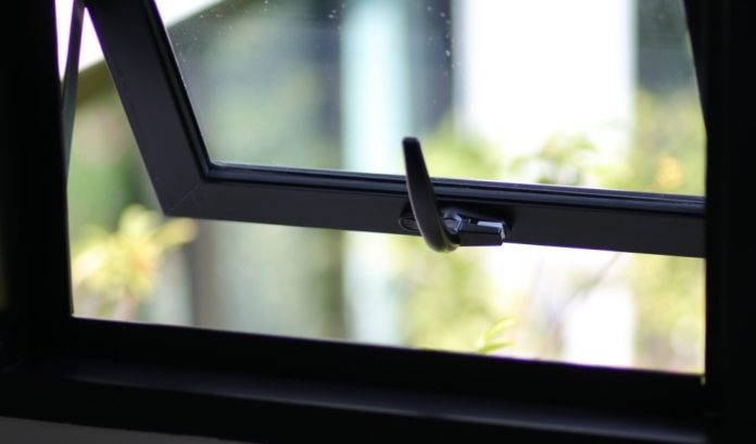 A closing window