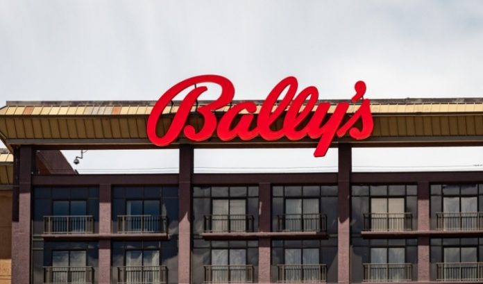Bally's sign above a venue