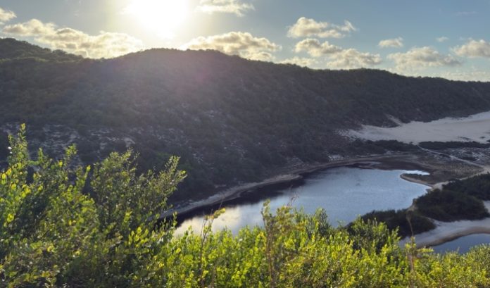A landscape of the state of Rio Grande do Sol, Brazil