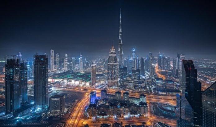 Skyline of the UAE, which Momentum and Fanatics' deal is focused on