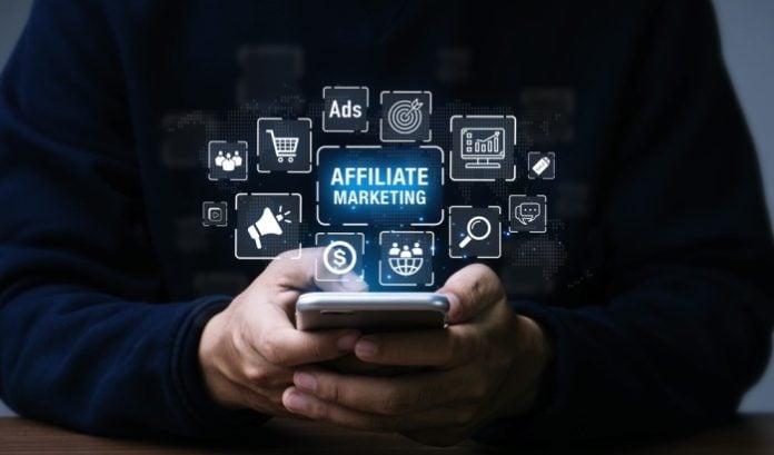 Concept of affiliate marketing