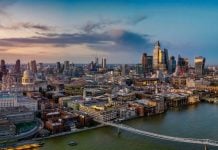 Lottery.com owner eyes up opportunities in UK casino space The skyline of London, UK capital, where SEGG Media is eyeing up UK casino expansion