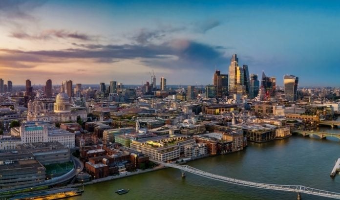 Skyline-of-London- The skyline of London, UK capital, where SEGG Media is eyeing up UK casino expansion