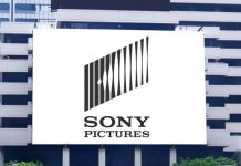 Brightstar renews lottery product deal with Sony Pictures Sony Pictures sign outside a building