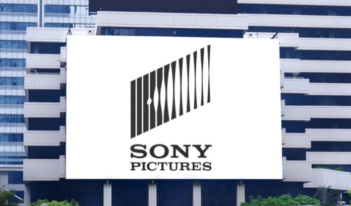 Sony Pictures sign outside a building