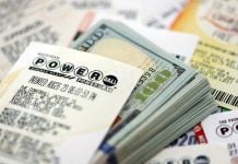 Gallup polls say number of Americans buying lottery tickets falling sharply US lottery tickets and dollar bills