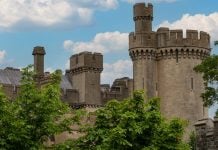 Lottery proceeds to UK Heritage Fund down in 2025 A English castle, the kind which is maintained with money from the National Lottery heritage fund
