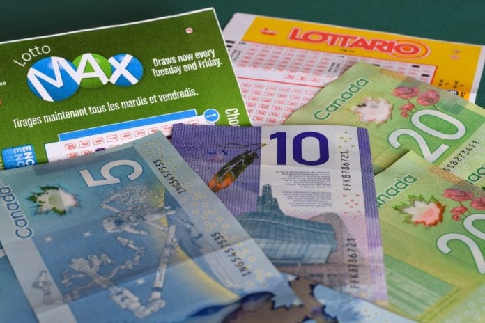 September,21,,2023,-,Newmarket,,Ontario,,Canada:,Lotto,Max,And Canadian lottery tickets